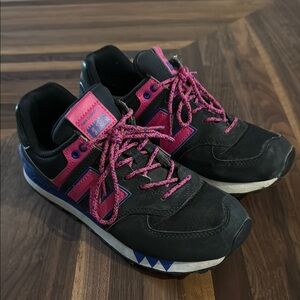 New Balance Black and Pink Athletic Shoes